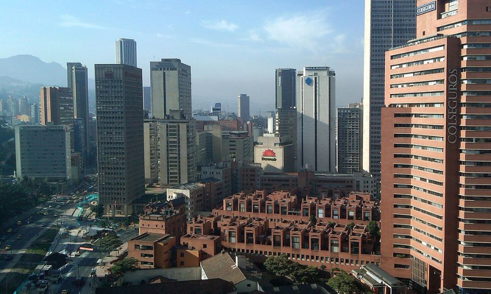 Paisaje de una de las ciudades más pobladas de Sudamérica.