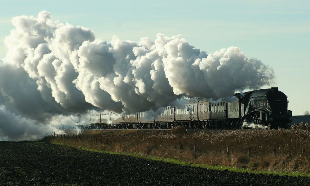 La Union of South Africa y su vapor. 