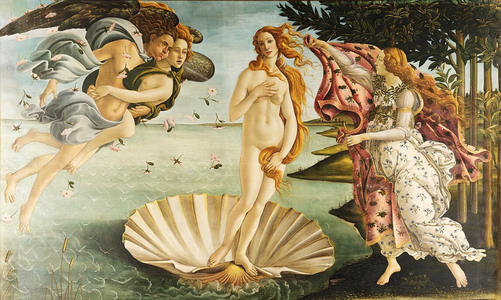 El nacimiento de Venus, de Botticelli