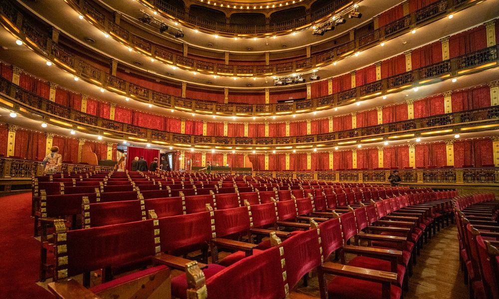 Sala María Guerrero, en el interior del Teatro Nacional Cervantes