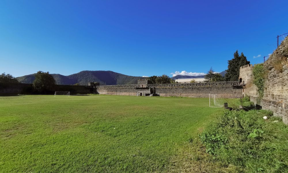 cancha de futbol medieval