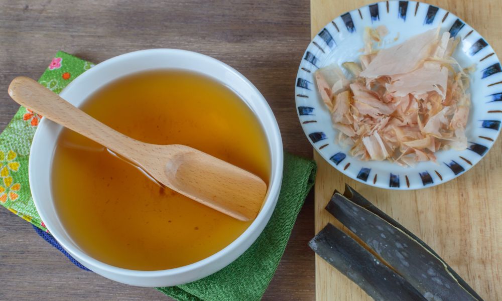 dashi una sopa japonesa de pescado