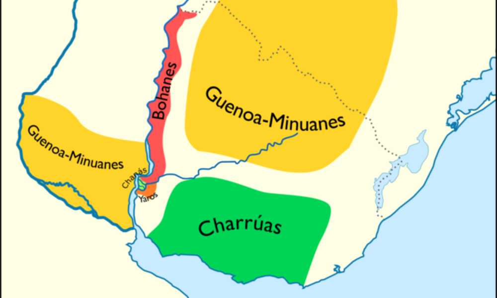 Pueblos originarios, uruguay, Charrúas