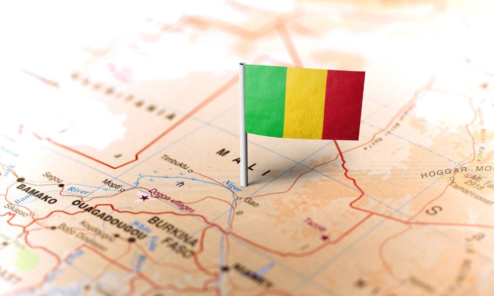 Mali, uno de los países africanos sin costa.