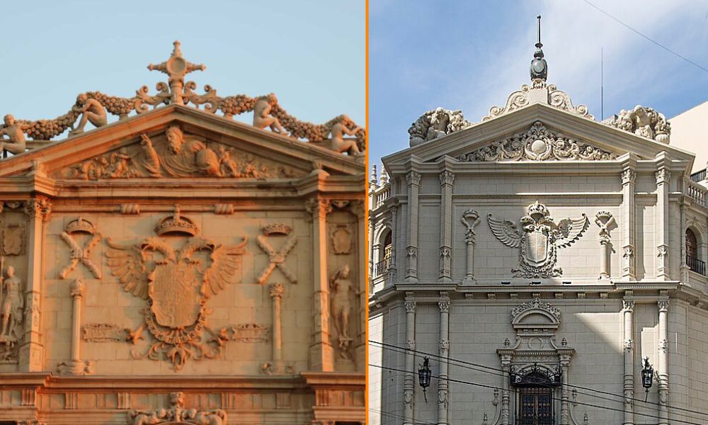 Comparación entre la Universidad de Alcalá (España) y el Teatro Cervantes