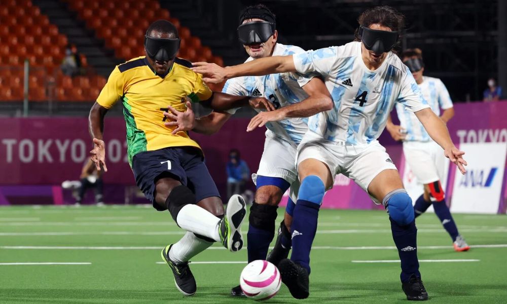 Los Murciélagos, la histórica selección argentina de fútbol para ciegos, versus Brasil