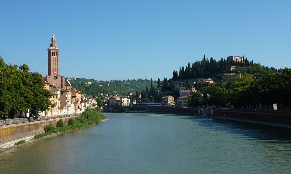 Paisajes de Véneto, la región de Italia con una de las banderas más extrañas de Europa. 