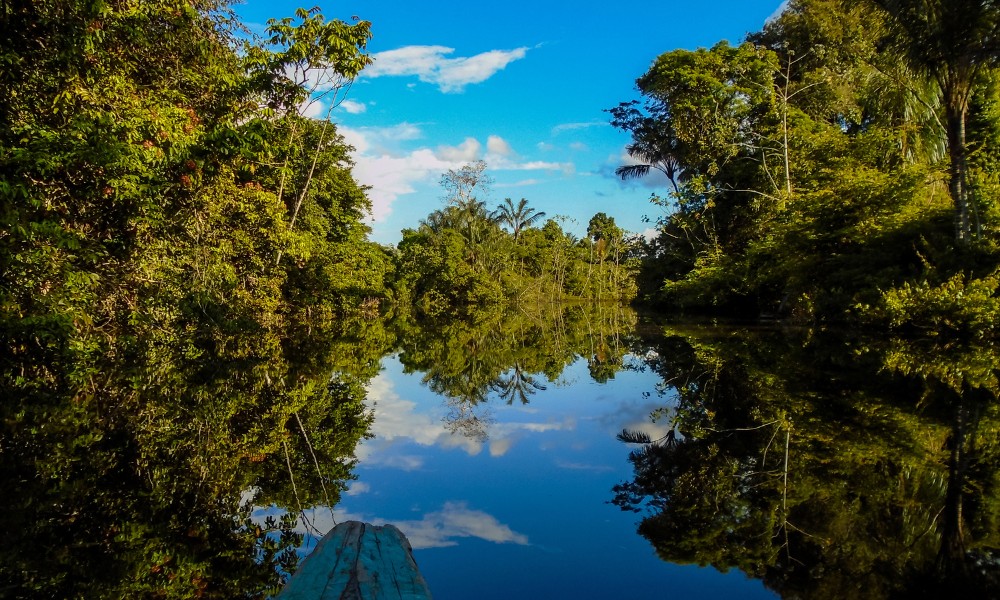 Río Amazonas, una de las fuentes de agua de Brasil