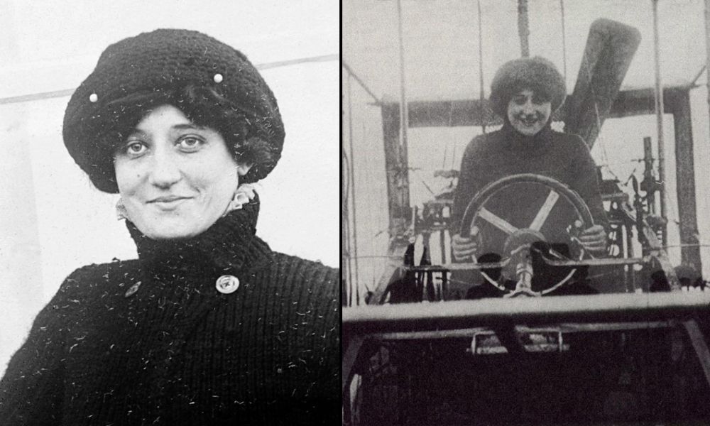 La primera mujer en obtener la licencia de piloto en el mundo - 8 de marzo de 1910