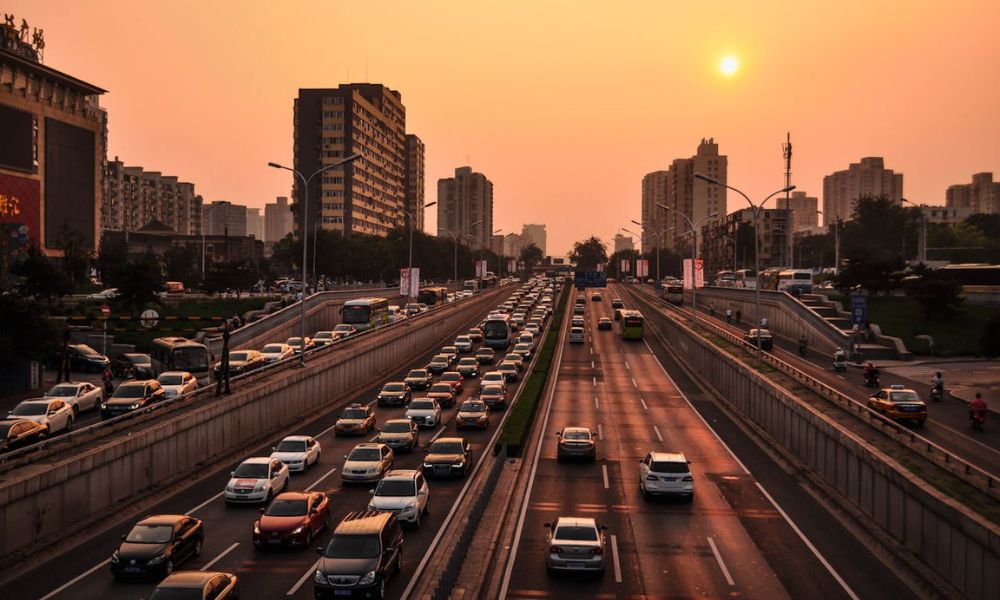 Ejemplo de una de las ciudades con peor tránsito del mundo. 