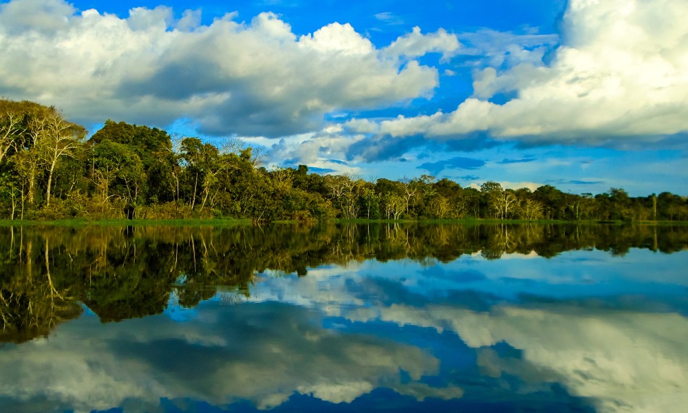 Río Amazonas, una de las fuentes de agua de Brasil