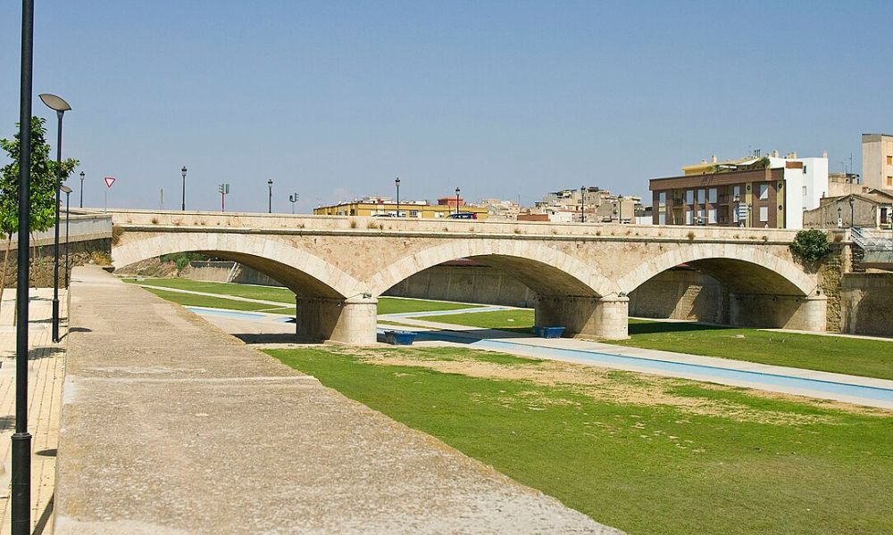 Paisajes de la ciudad de Lorca, en España.