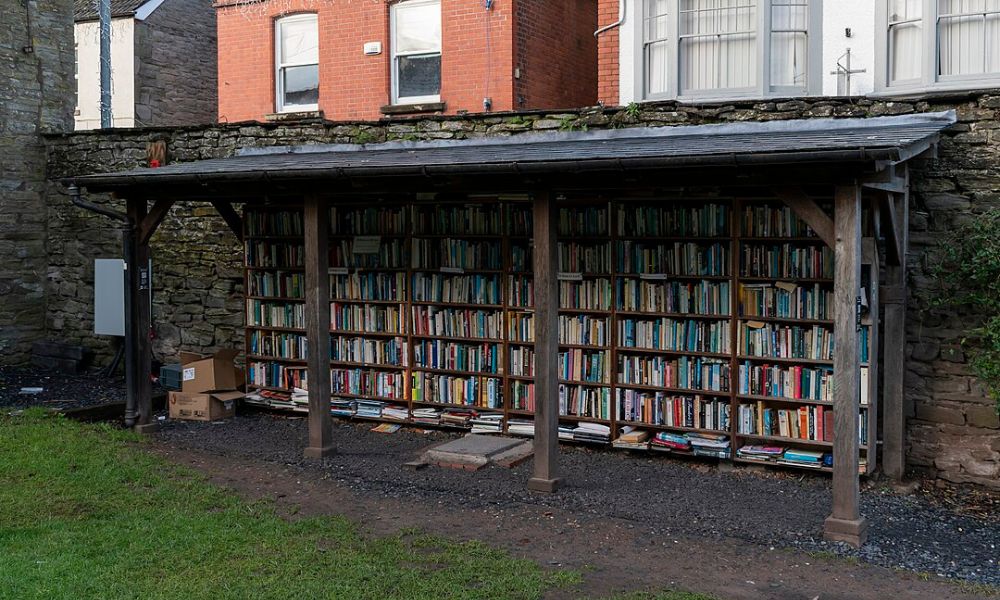 Librería de la Honestidad en Hay-on-Wye, Gales