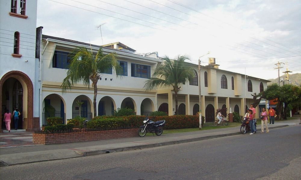 Centro de la ciudad más calurosa de Colombia. 