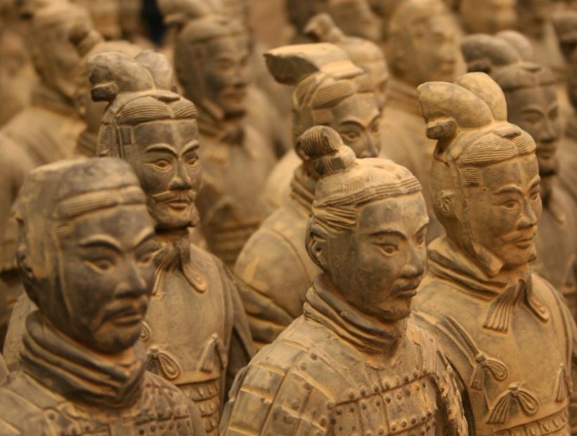 Los guerreros de terracota, un tesoro histórico de China