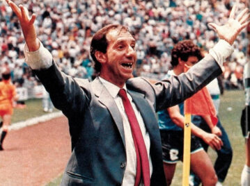 Carlos Bilardo, "El Doctor", en el Mundial de México 1986