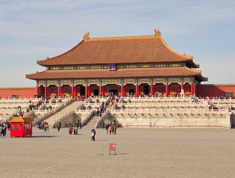 Entrada a Ciudad Prohibida, el complejo de palacios más grande del mundo