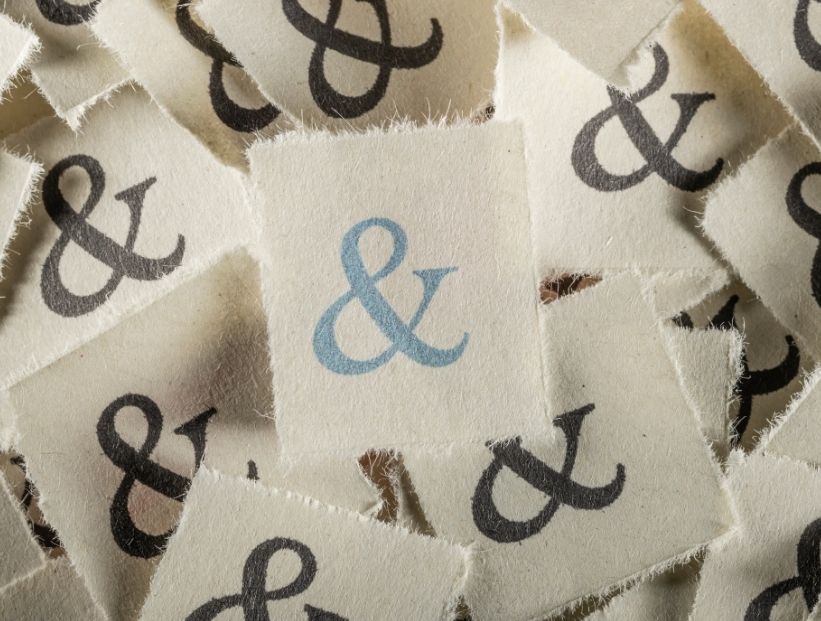 Ampersand, el nombre del símbolo "&"