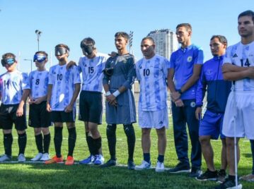 Los Murciélagos, la histórica selección argentina de fútbol para ciegos