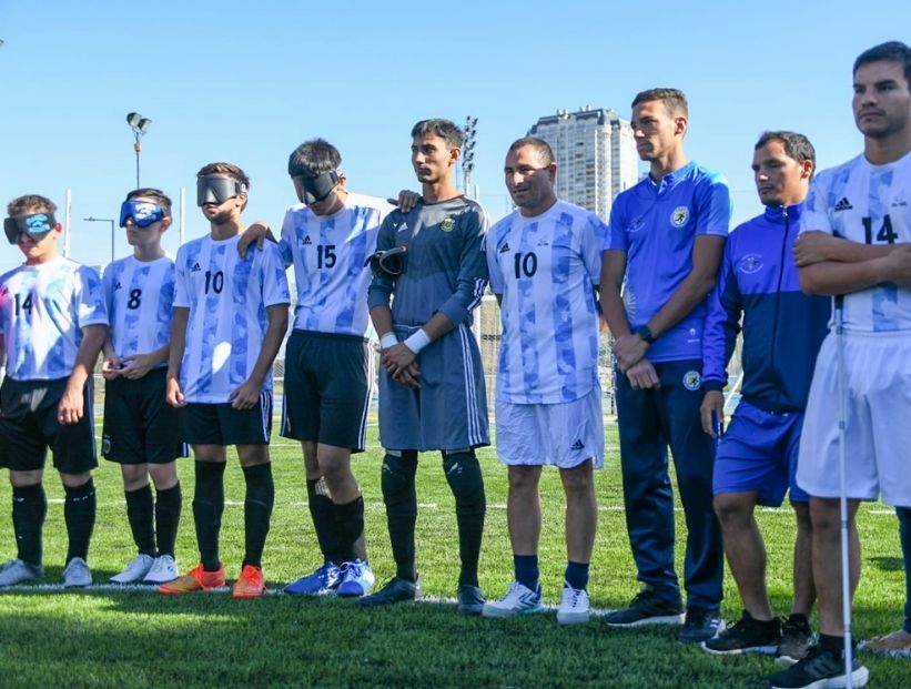 Los Murciélagos, la histórica selección argentina de fútbol para ciegos