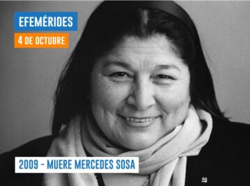 4 de octubre de 2009 - Mercedes Sosa