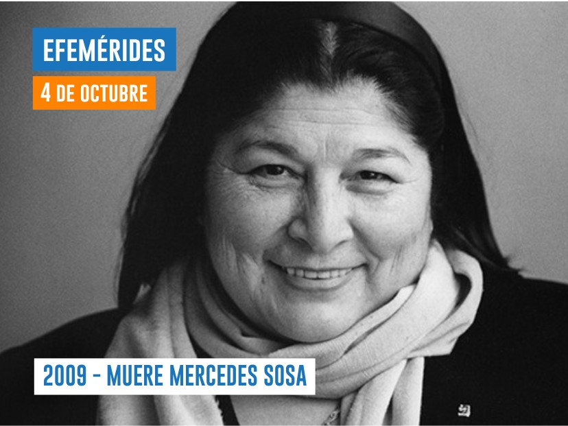 4 de octubre de 2009 - Mercedes Sosa