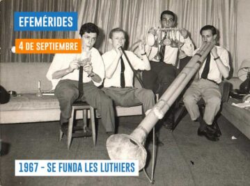 SE FUNDA LES LUTHIERS EL 4 DE SEPTIEMBRE DE 1967.