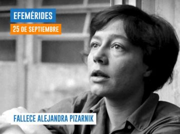 25 de septiembre de 1972 - Fallece Alejandra Pizarnik