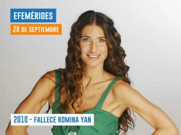 28 de septiembre de 2010 - Fallece Romina Yan