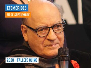 30 DE SEPTIEMBRE DE 2020 - FALLECE QUINO