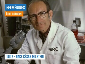 8 de octubre - César Milstein