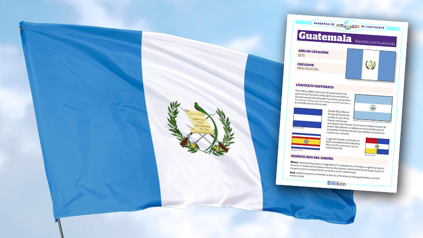 bandera guatemala infografia historia significado origen