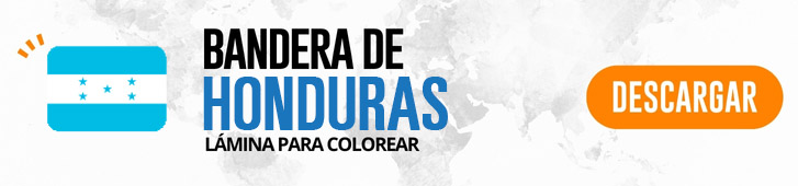 bandera de Honduras para colorear descarga