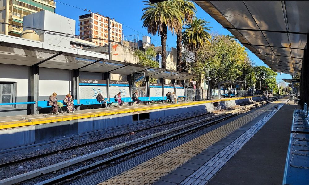 Estación principal de Villa Urquiza. 