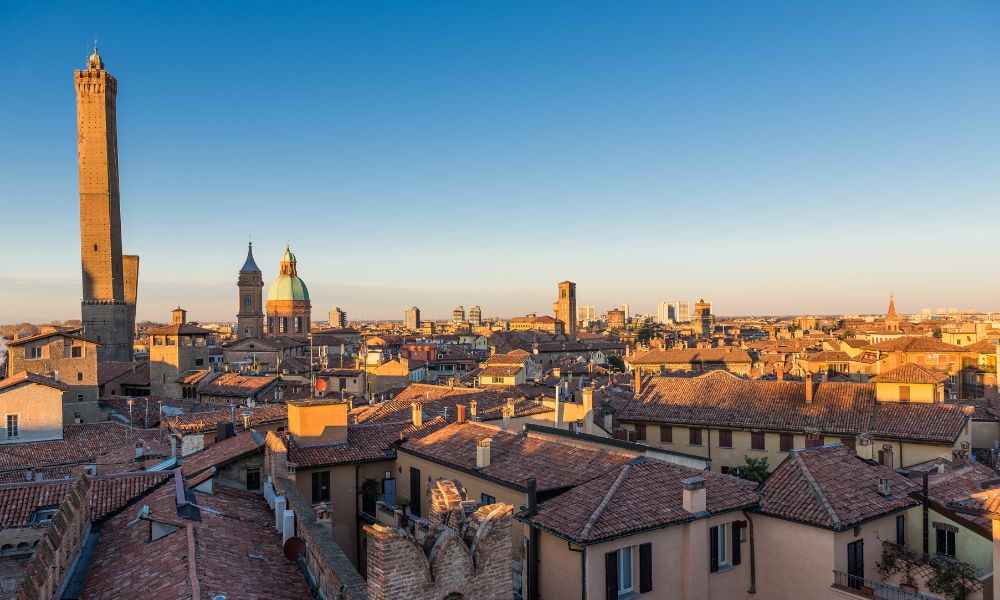 Ciudad de Bolonia, Italia