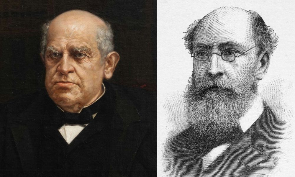 Domingo Faustino Sarmiento y Benjamin Apthorp Gould