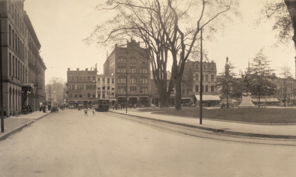 Springfield, de Massachusetts, en 1909. 