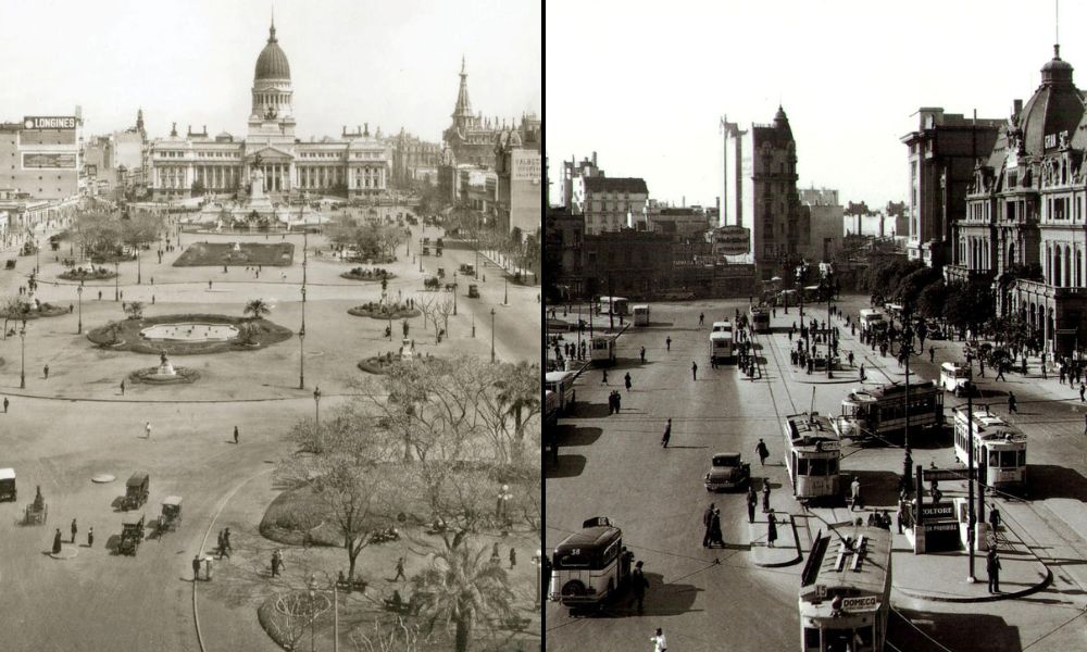 Congreso y Constitución, fotografías de Gastón Bourquin.