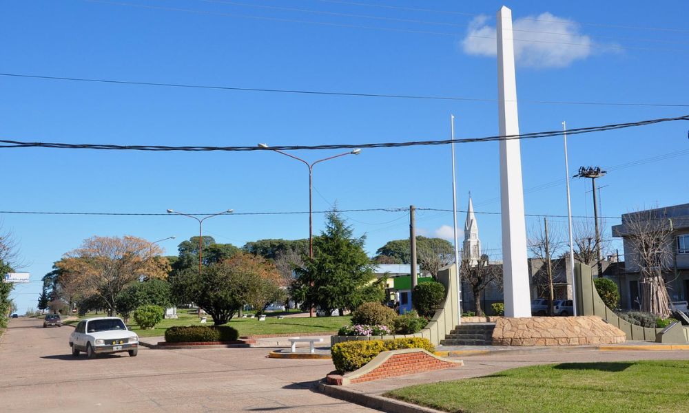 centro del pueblito Urdinarrain