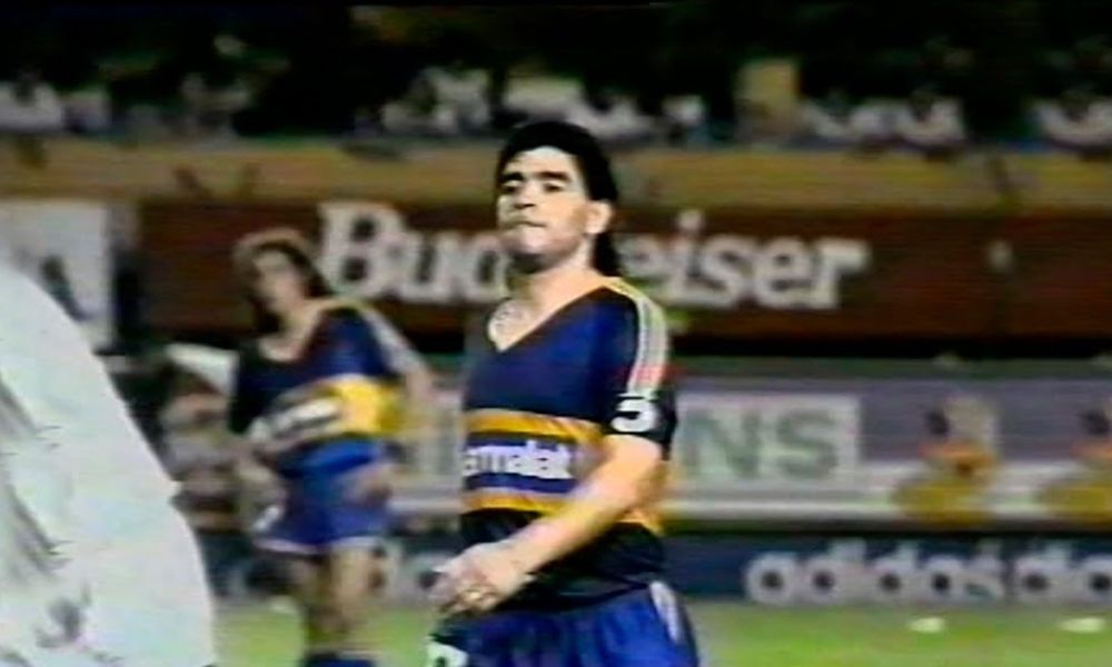 diego maradona 1992 en Boca Juniors