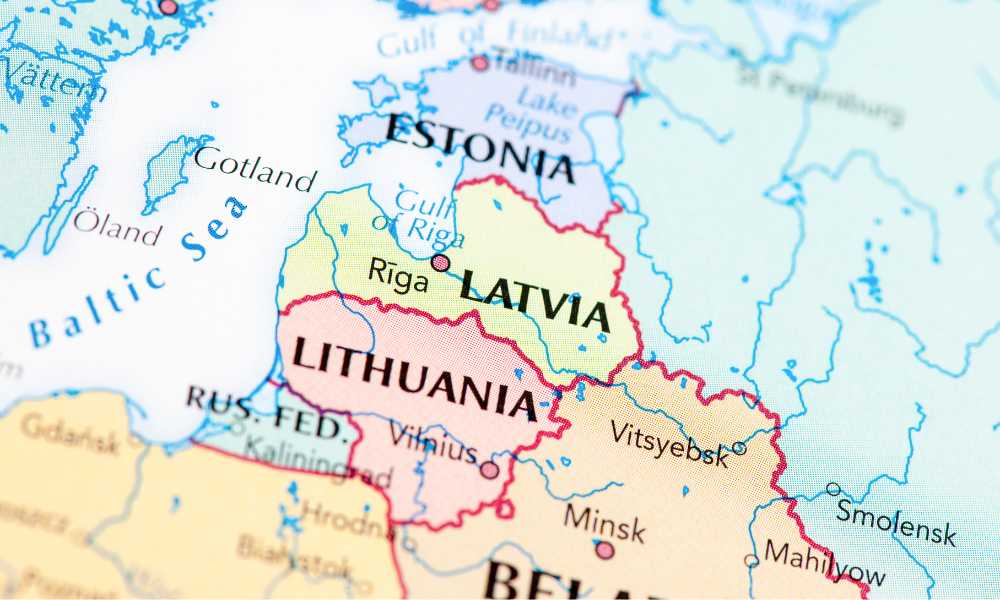 La cadena humana más larga del mundo se formó entre Lituania, Letonia y Estonia