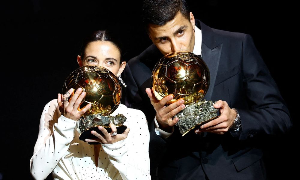 Ganadores del Balón de Oro: Aitana Bonmatí y Rodri Hernández