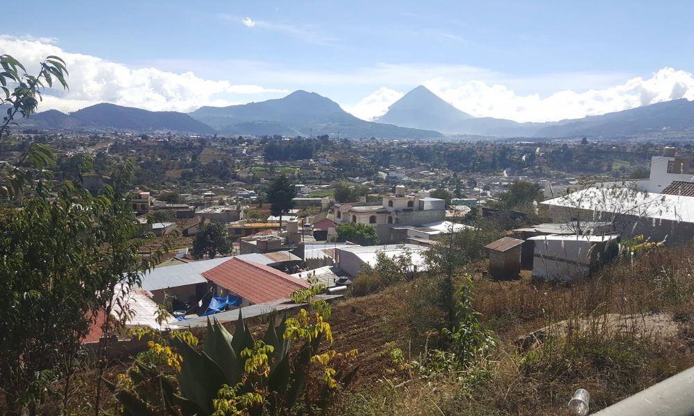 Paisajes de la ciudad más fría de América Central.