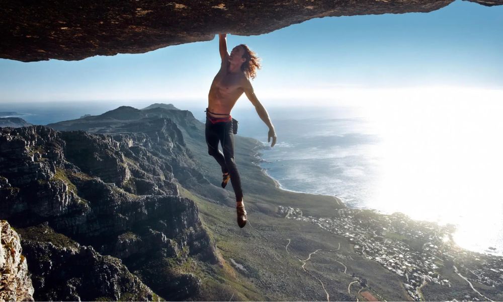 Matt Bush en el borde de un abismo. 