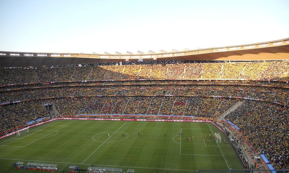 Evento en el estadio más grande de África. 