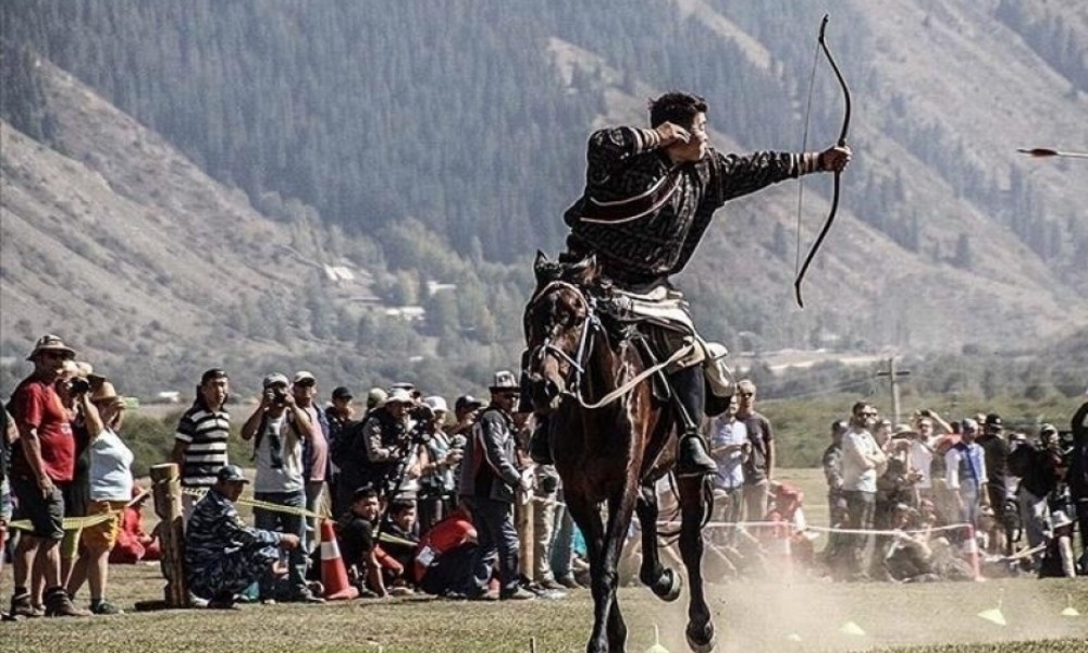 Arquería en los World Nomad Games