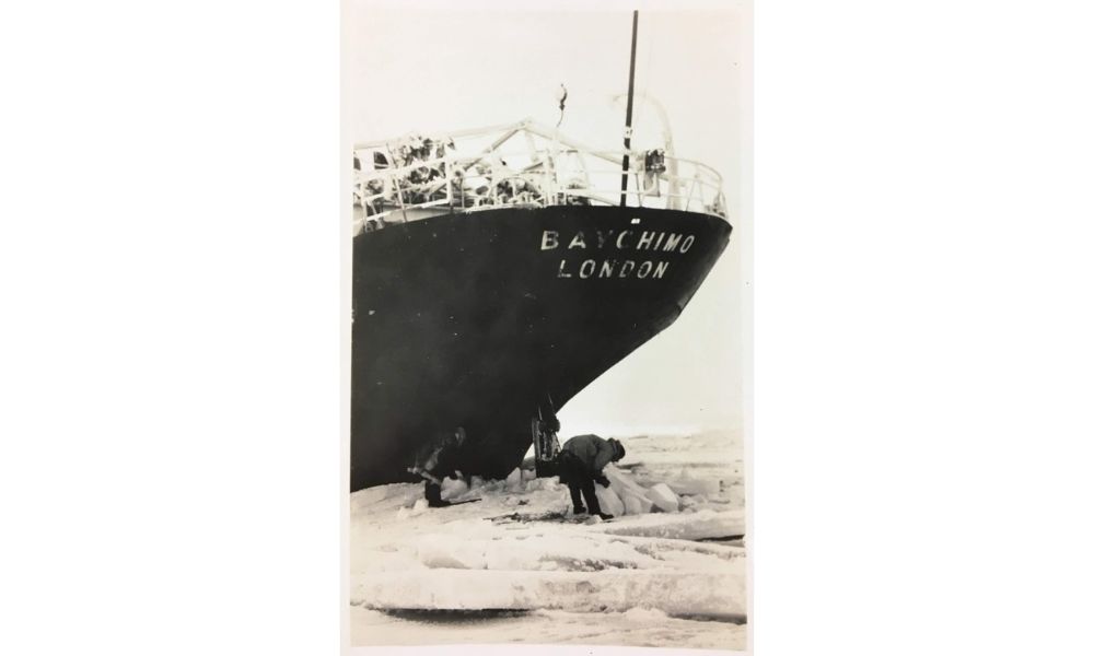 Última foto que existe del SS Baychimo.