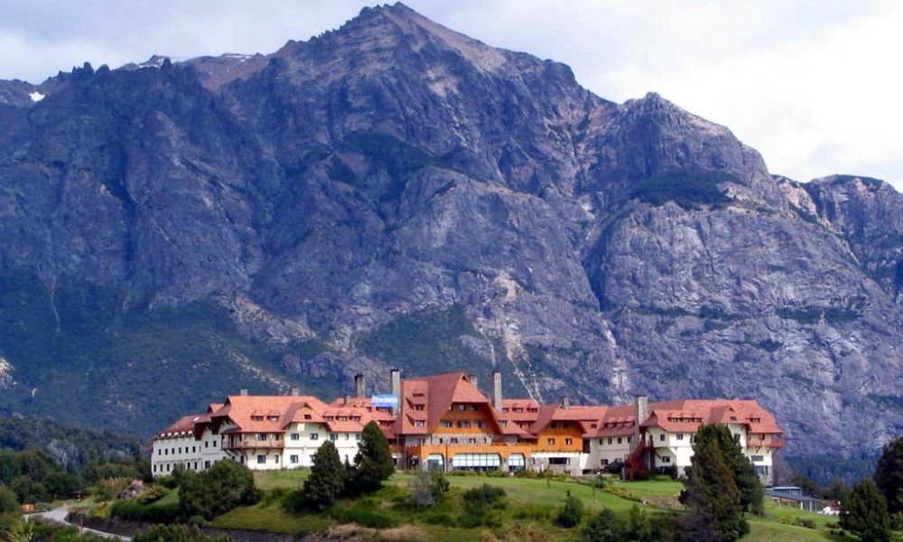 Vista panorámica del Hotel Llao Llao.