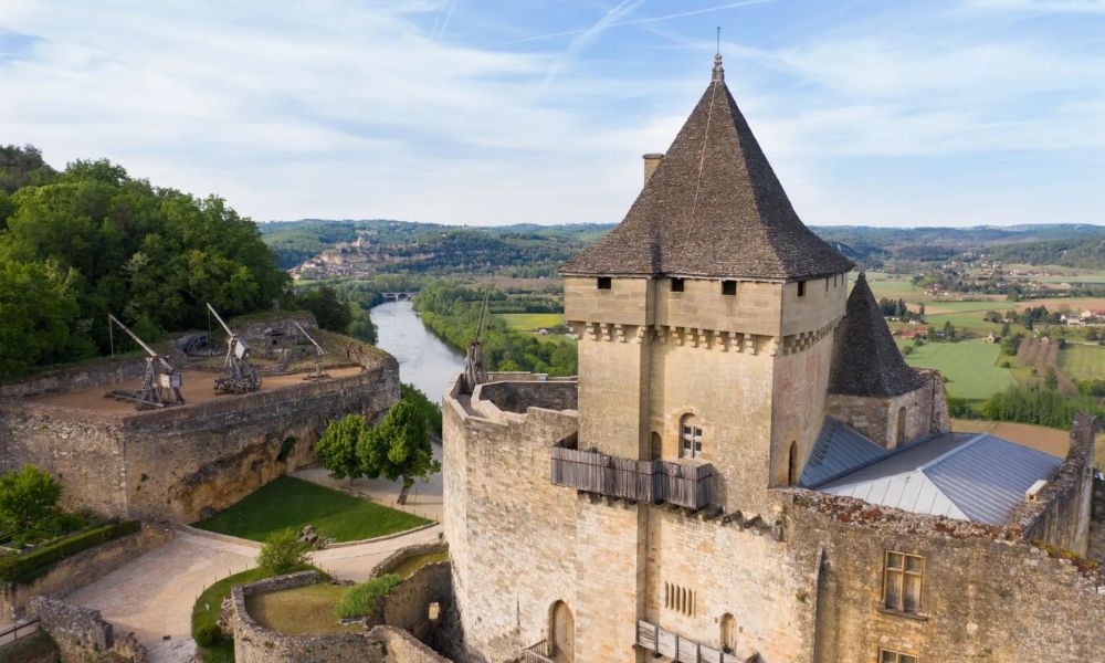 Castillo de Castelnaud, una construcción francesa de 800 años