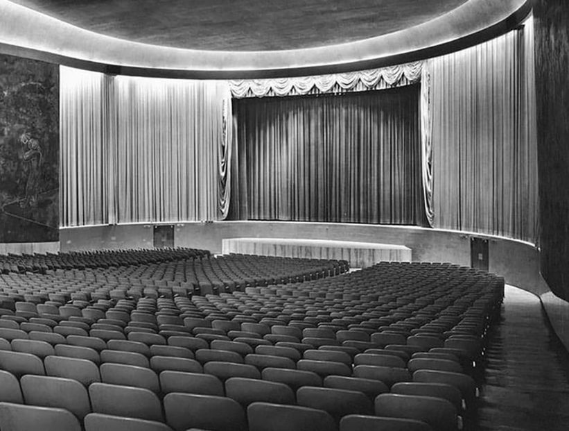 sala de cine película argentina antigua blanco y negro